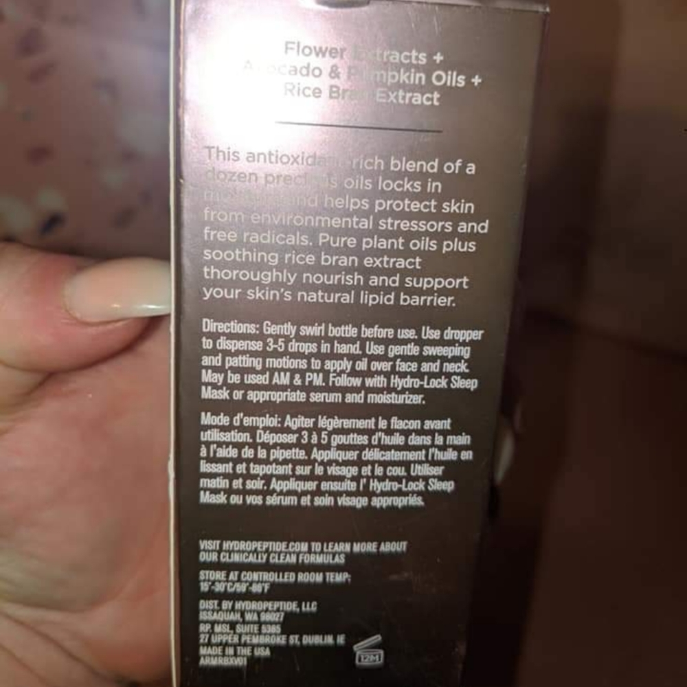 New HydroPeptide moisture reset